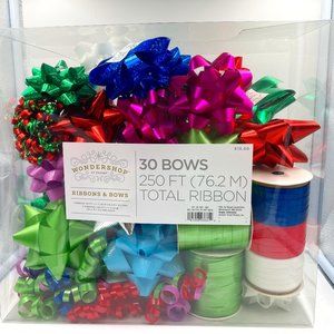 Wondershop at Target Ribbons & Bows 30 Bows 250 Ft. Total Ribbon 191908936819